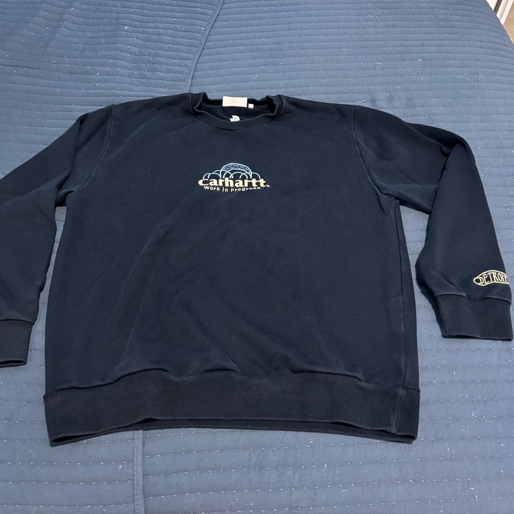 Carhartt WIP Geo Script Crewneck Sweatshirt - Medium
